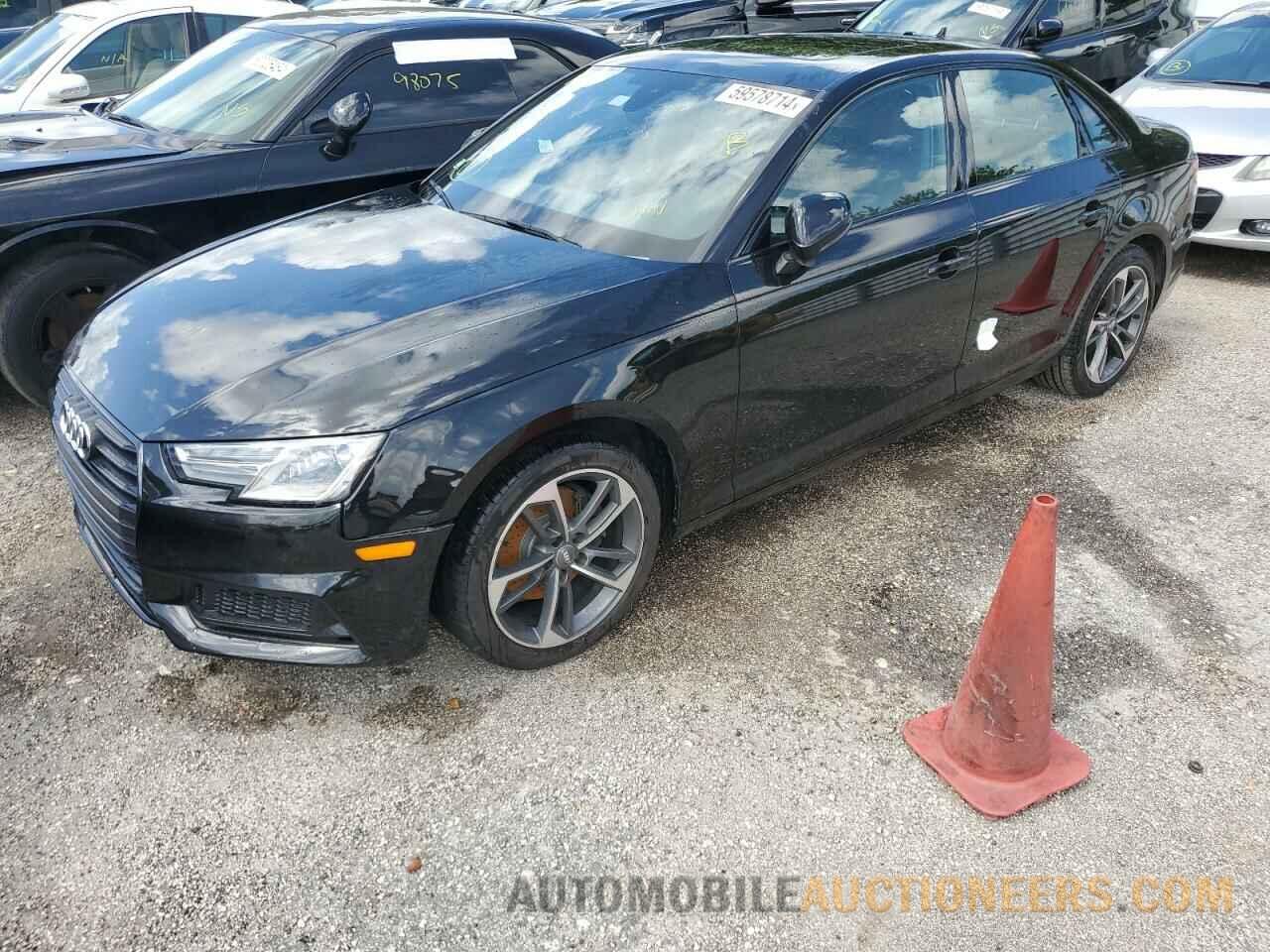 WAUGMAF47KN013544 AUDI A4 2019