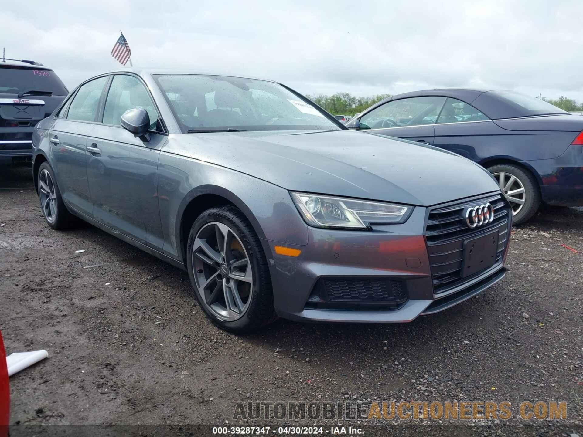 WAUGMAF47KN016427 AUDI A4 2019