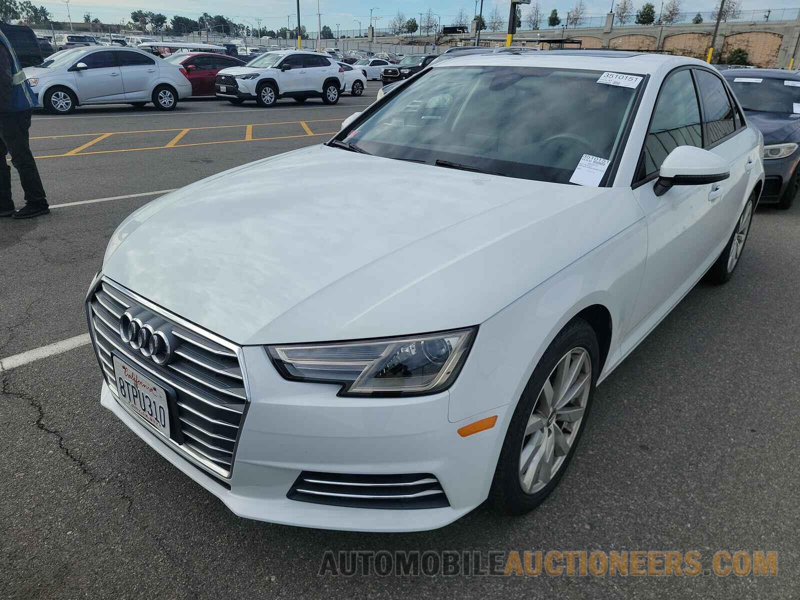 WAUGMAF48HA079200 Audi A4 Sedan 2017