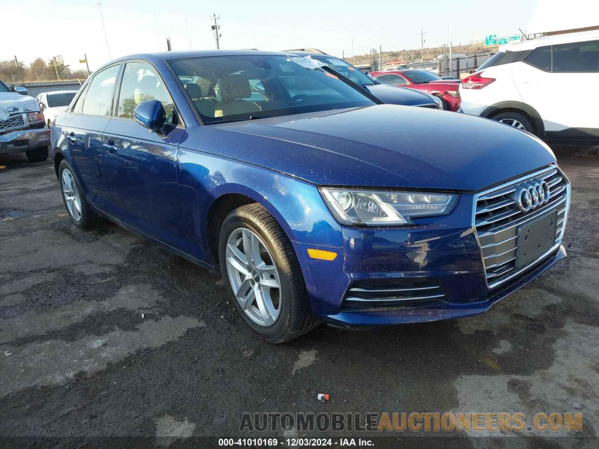 WAUGMAF48HA118366 AUDI A4 2017