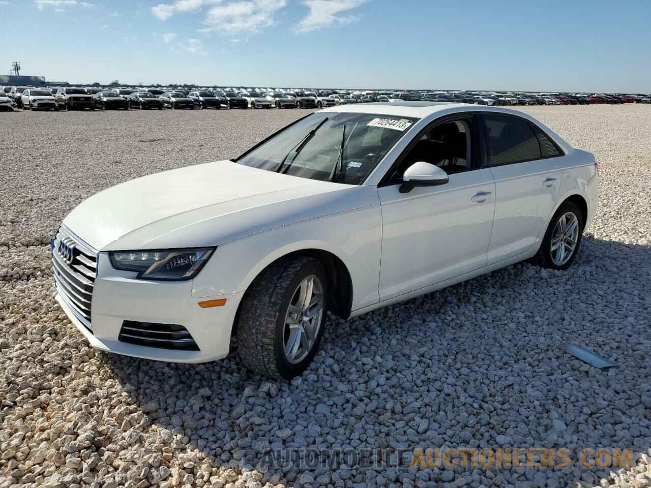 WAUGMAF48HN031155 AUDI A4 2017