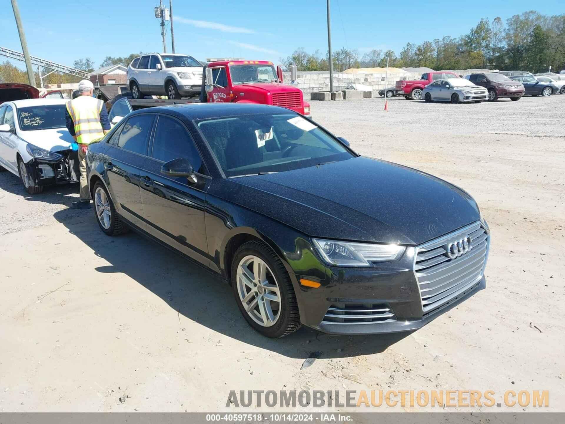 WAUGMAF48HN049297 AUDI A4 2017