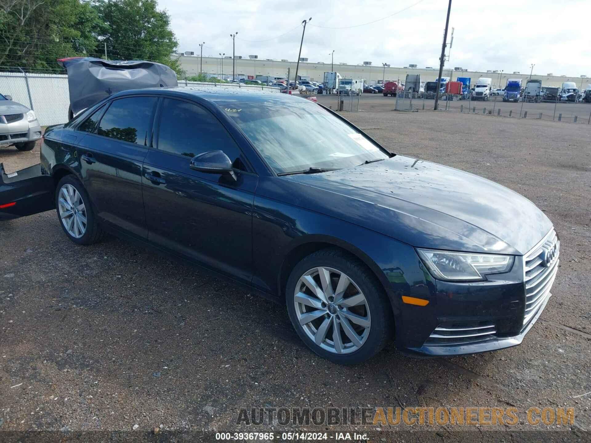 WAUGMAF48HN072319 AUDI A4 2017