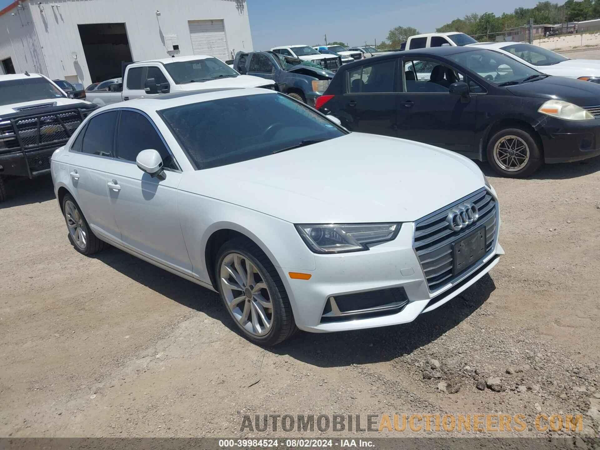 WAUGMAF48KA061335 AUDI A4 2019