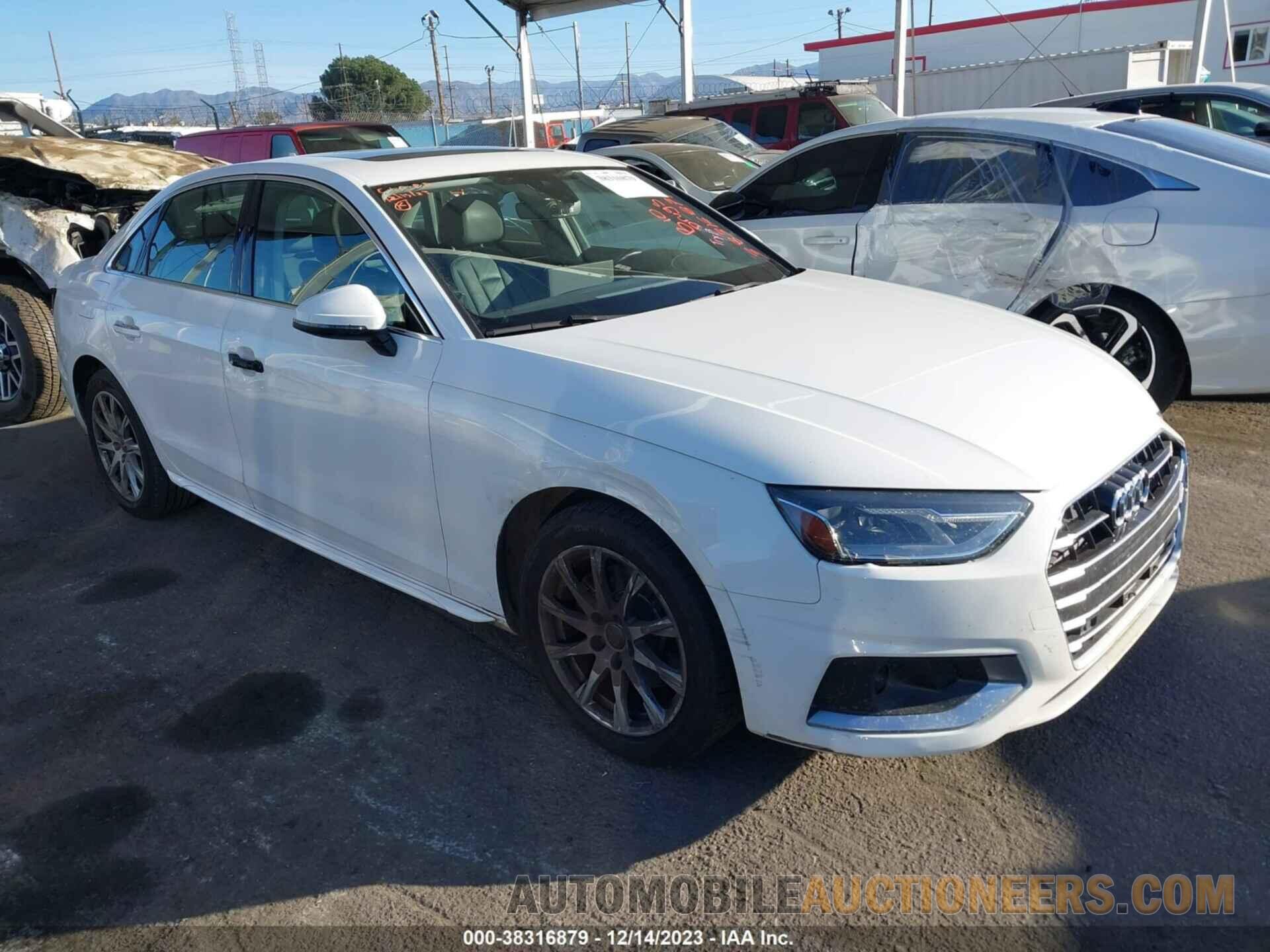 WAUGMAF48LN012999 AUDI A4 2020