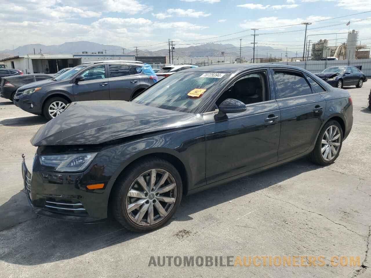 WAUGMAF49HA079030 AUDI A4 2017