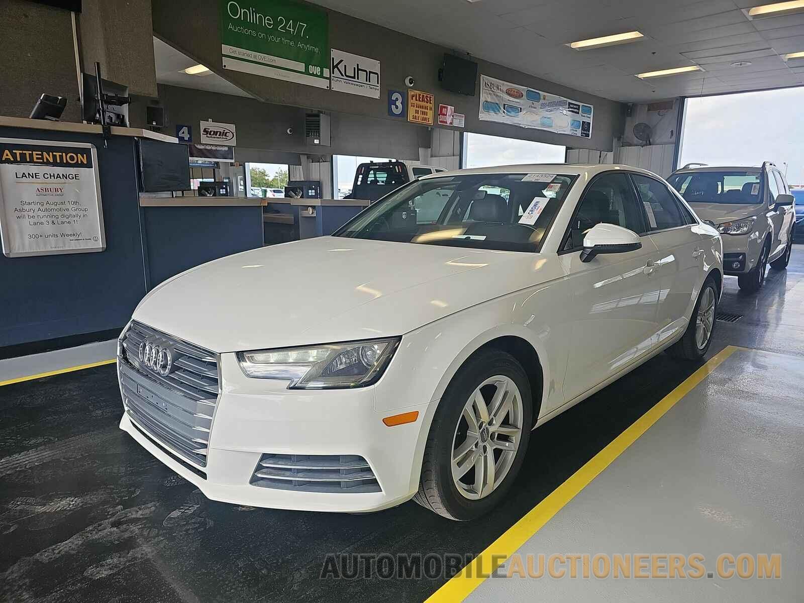 WAUGMAF49HN049115 Audi A4 Sedan 2017