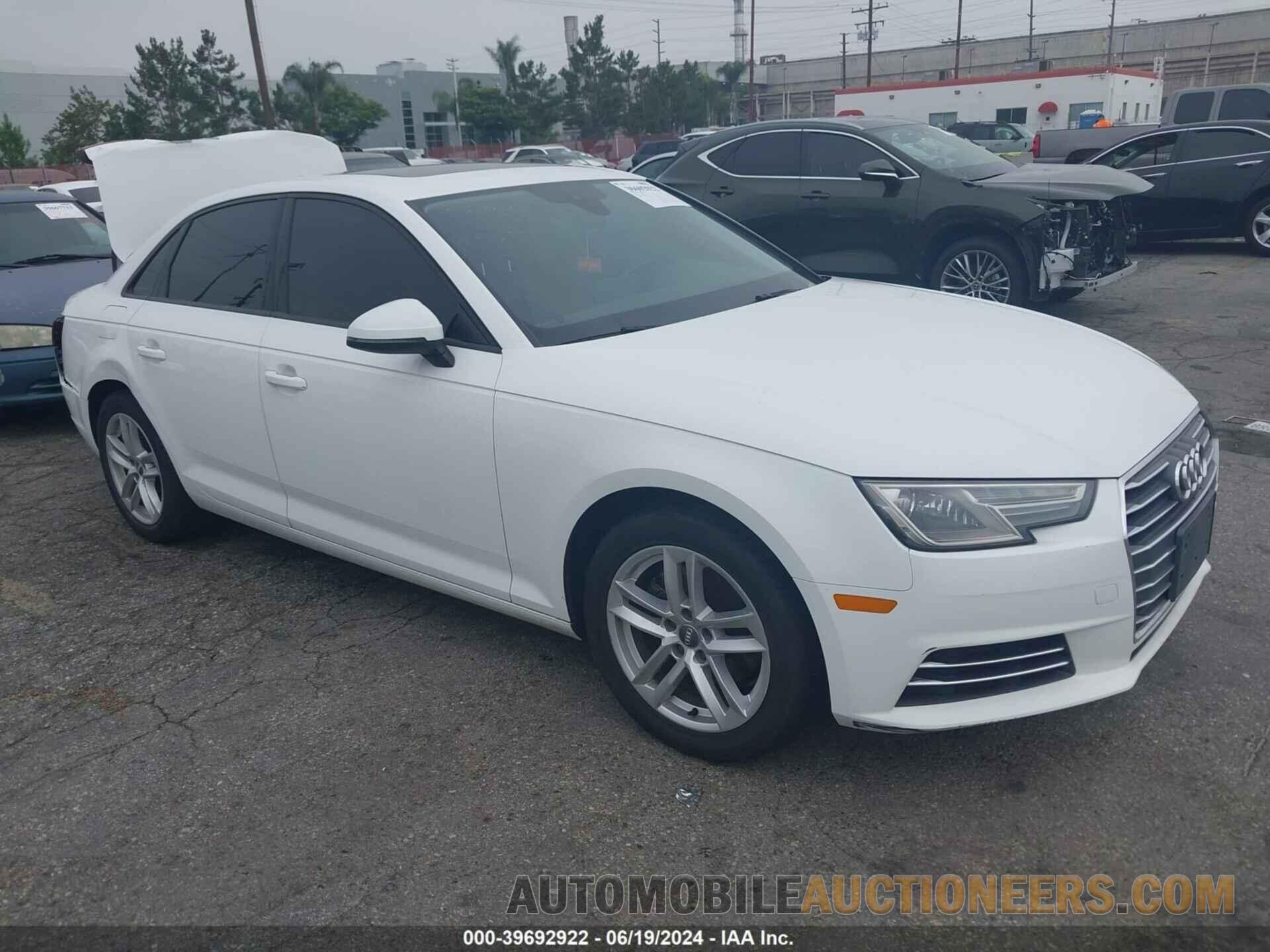 WAUGMAF49HN069347 AUDI A4 2017