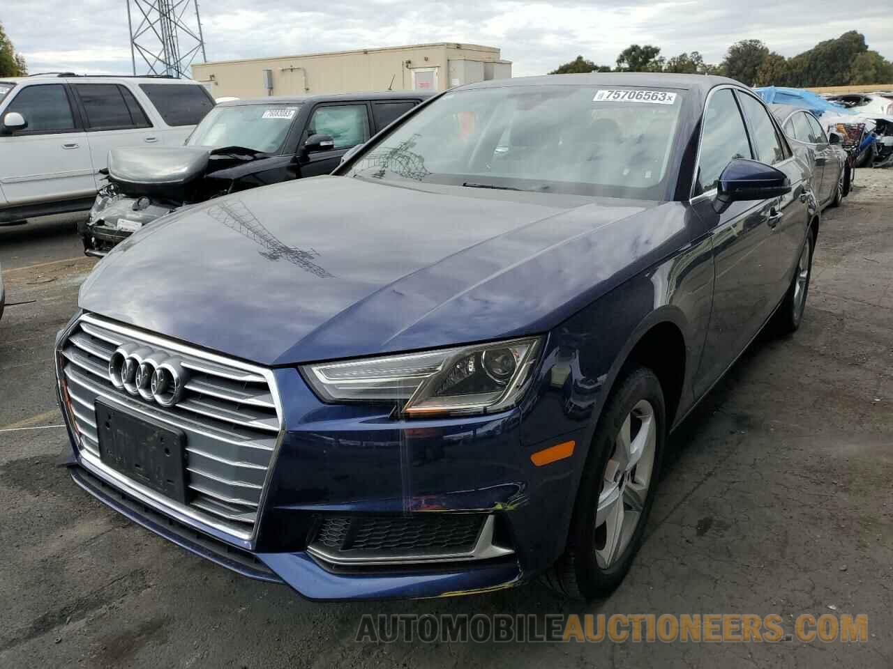 WAUGMAF49KA056385 AUDI A4 2019