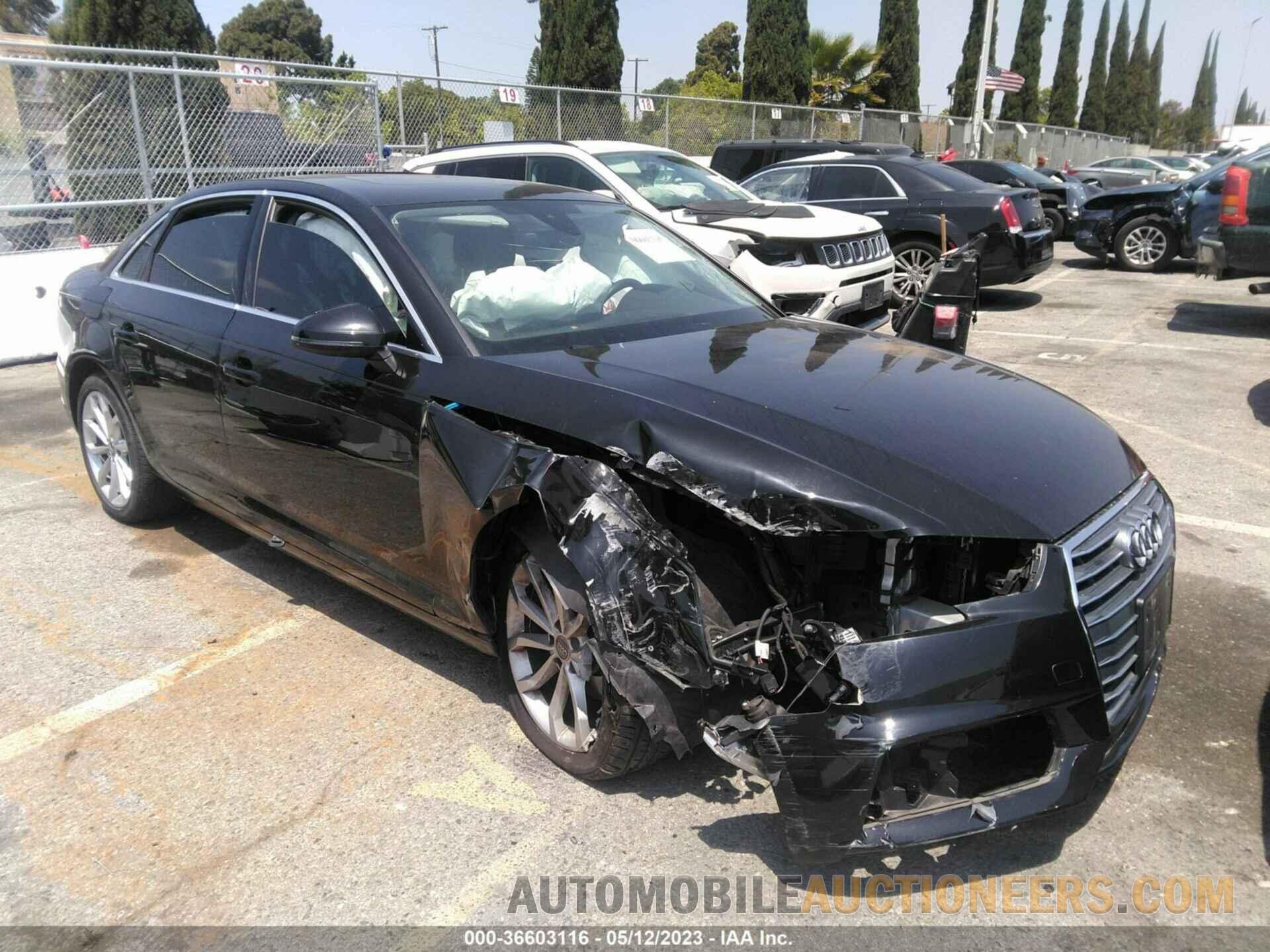 WAUGMAF49KN004327 AUDI A4 2019