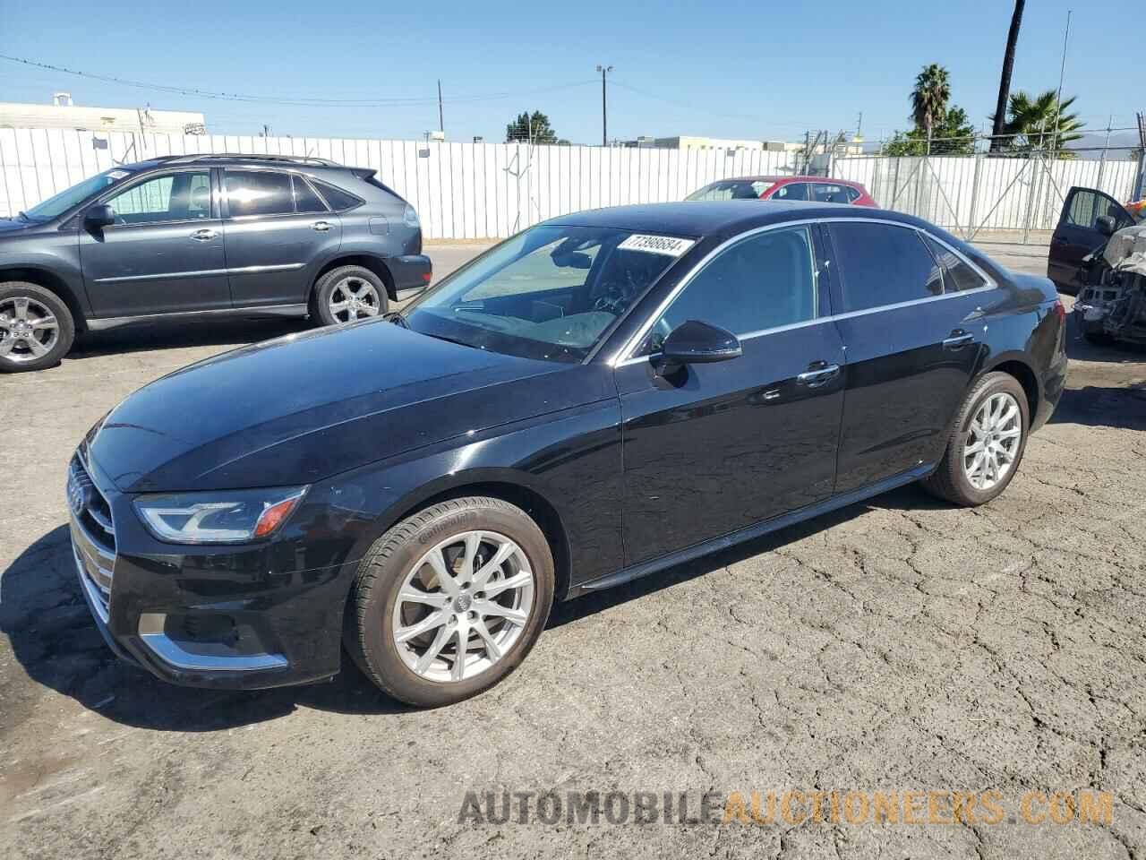 WAUGMAF49LN003762 AUDI A4 2020