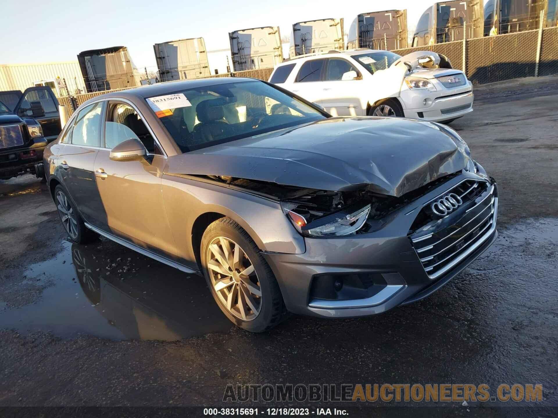 WAUGMAF49LN012977 AUDI A4 2020