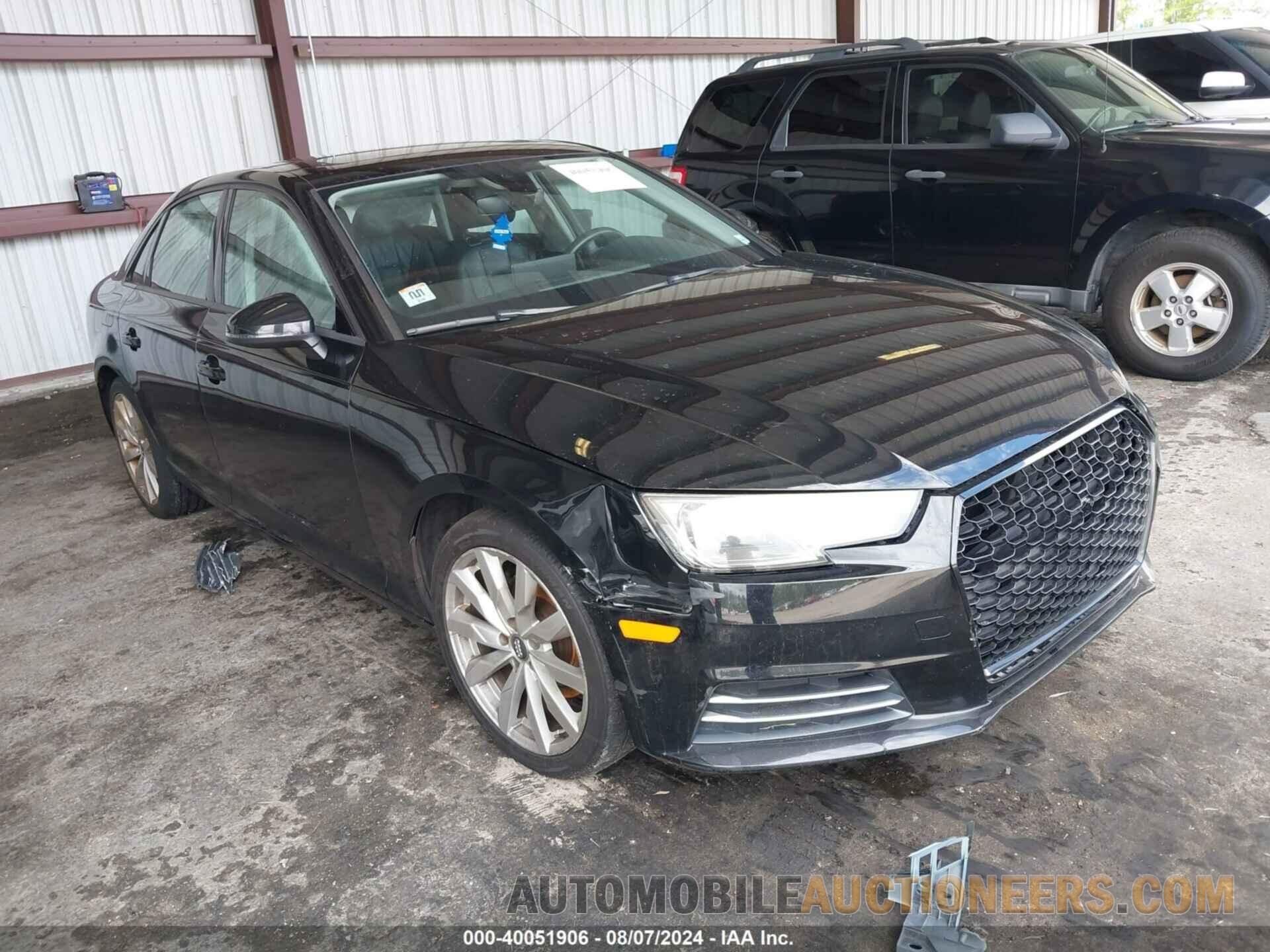 WAUGMAF4XHA177807 AUDI A4 2017