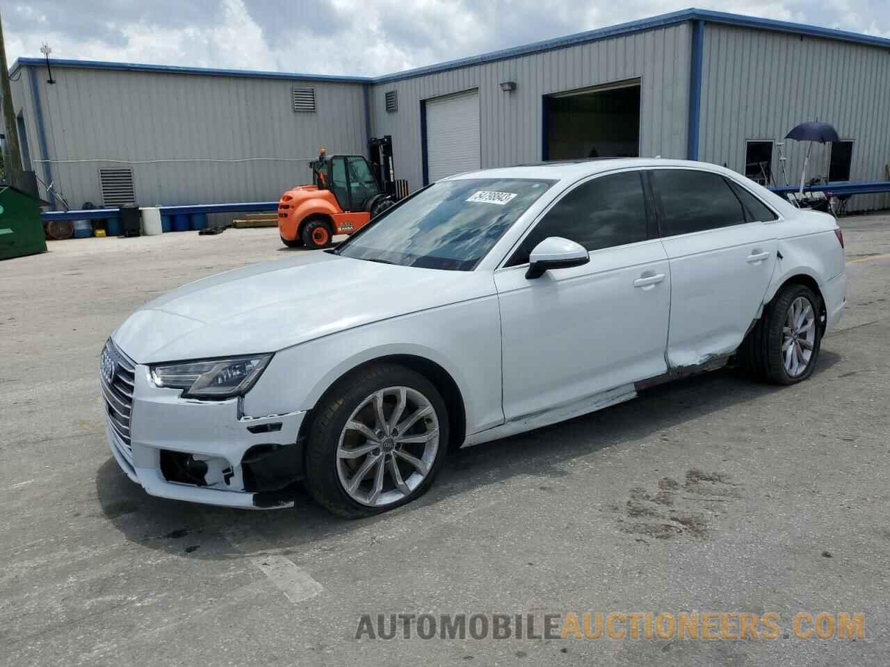 WAUGMAF4XKA089007 AUDI A4 2019