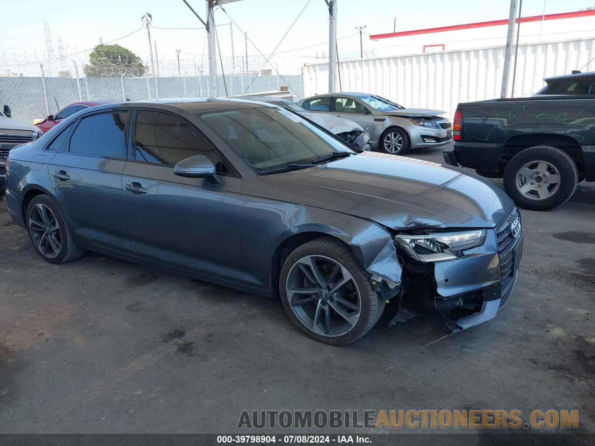 WAUGMAF4XKA109501 AUDI A4 2019