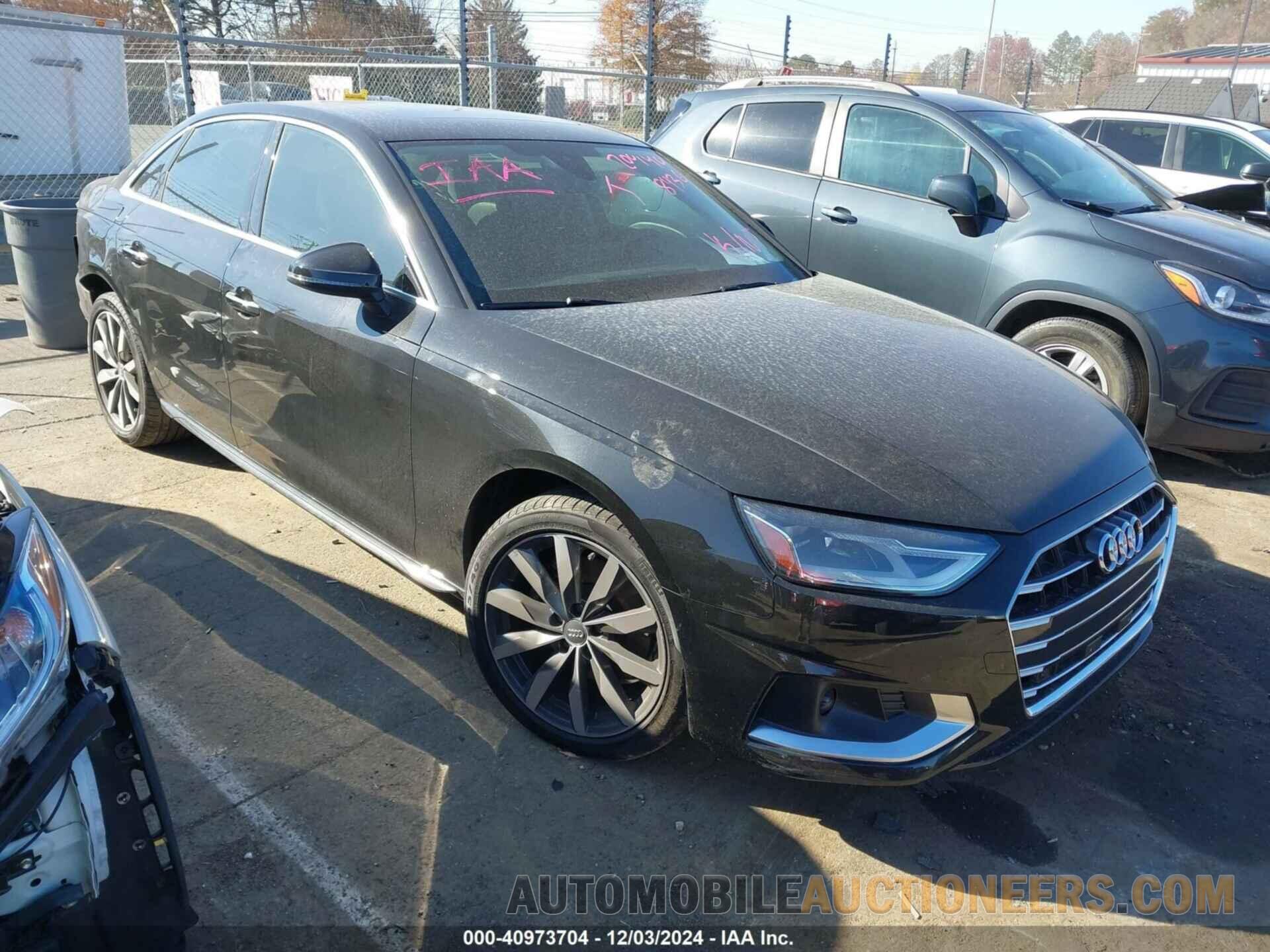 WAUGMAF4XLN008436 AUDI A4 2020