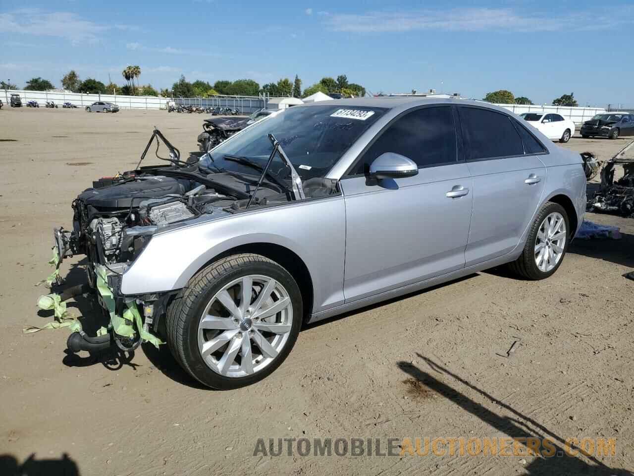 WAUGNAF40HN005209 AUDI A4 2017