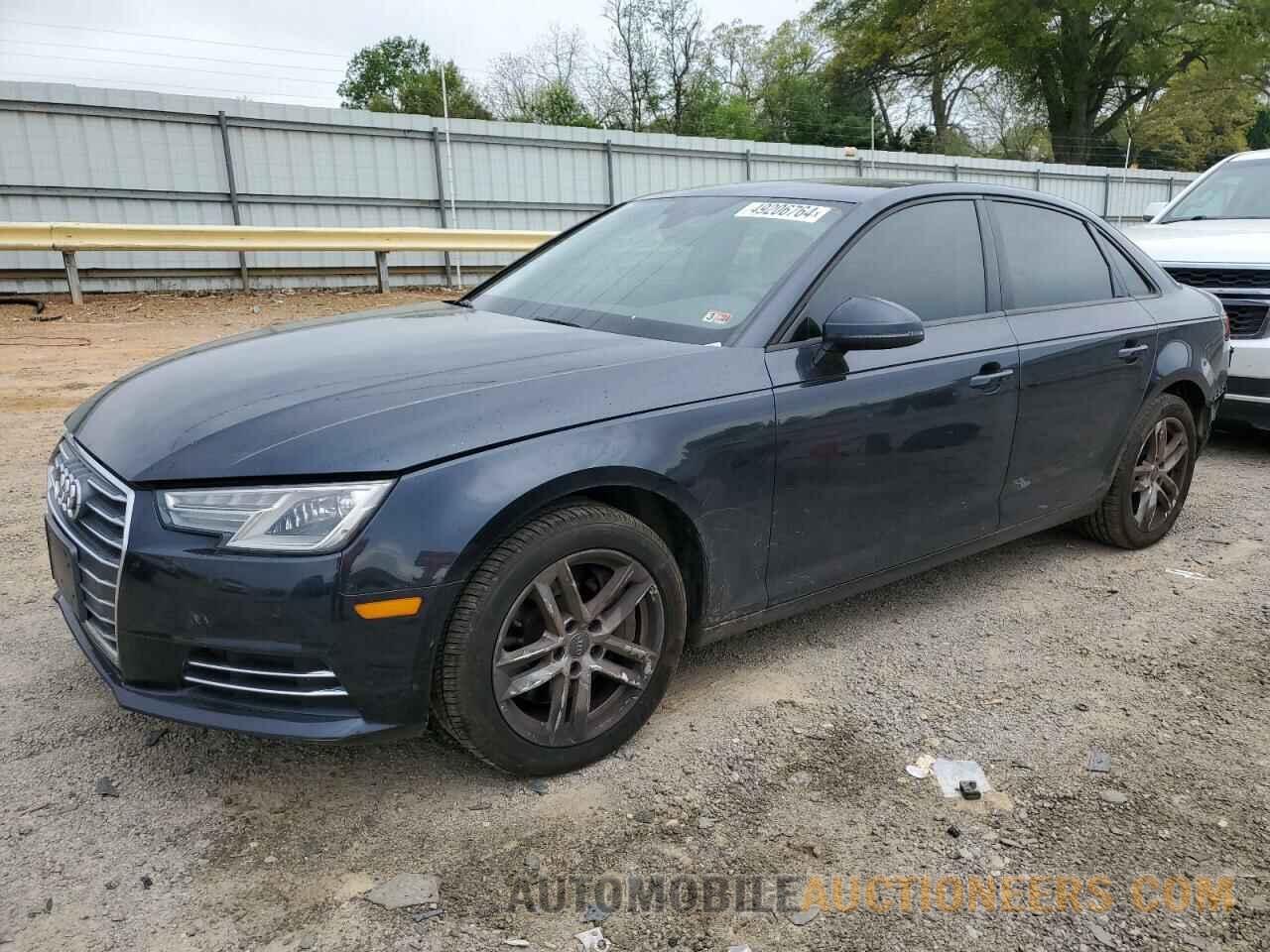 WAUGNAF40HN014864 AUDI A4 2017