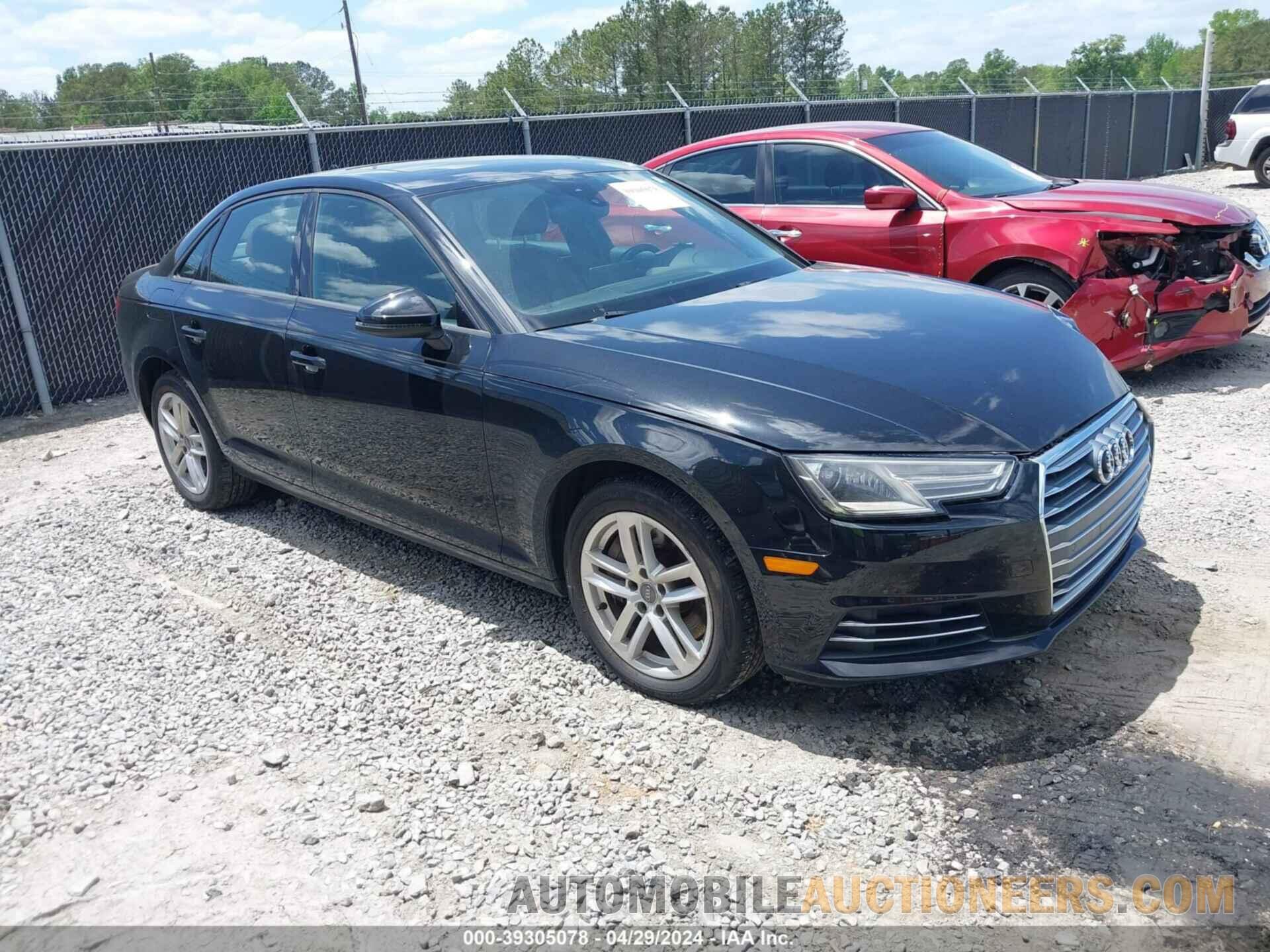 WAUGNAF40HN018414 AUDI A4 2017