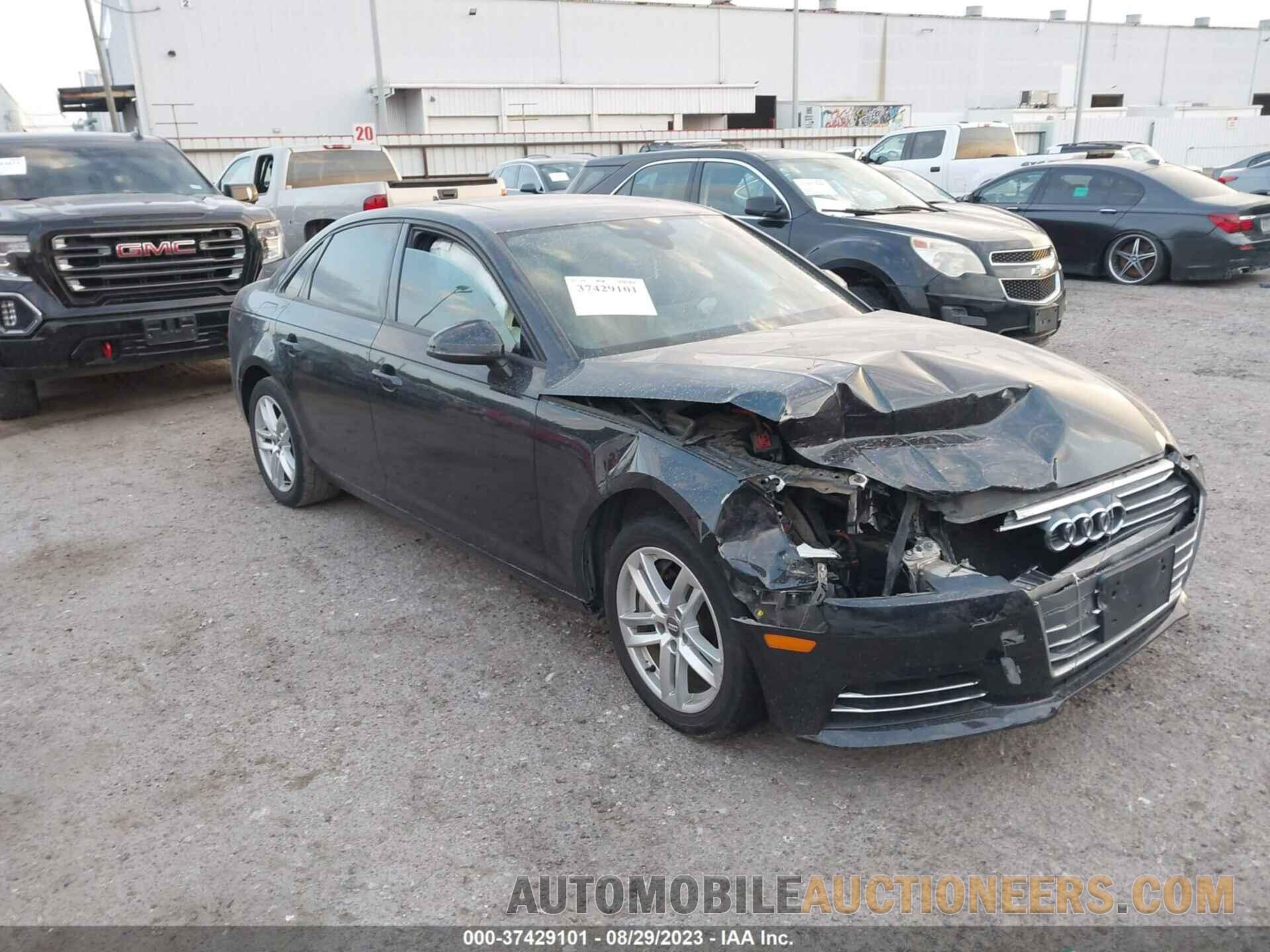 WAUGNAF40HN023936 AUDI A4 2017