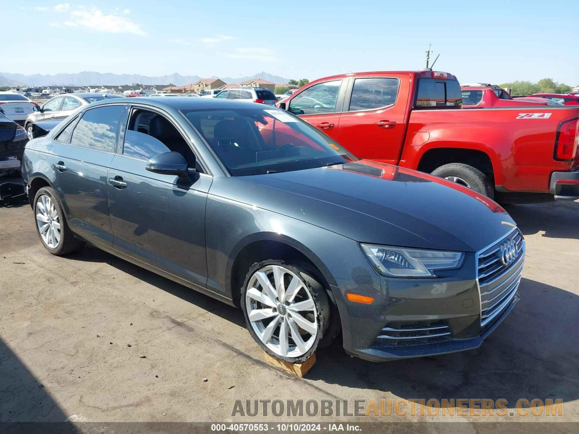 WAUGNAF41HN000889 AUDI A4 2017