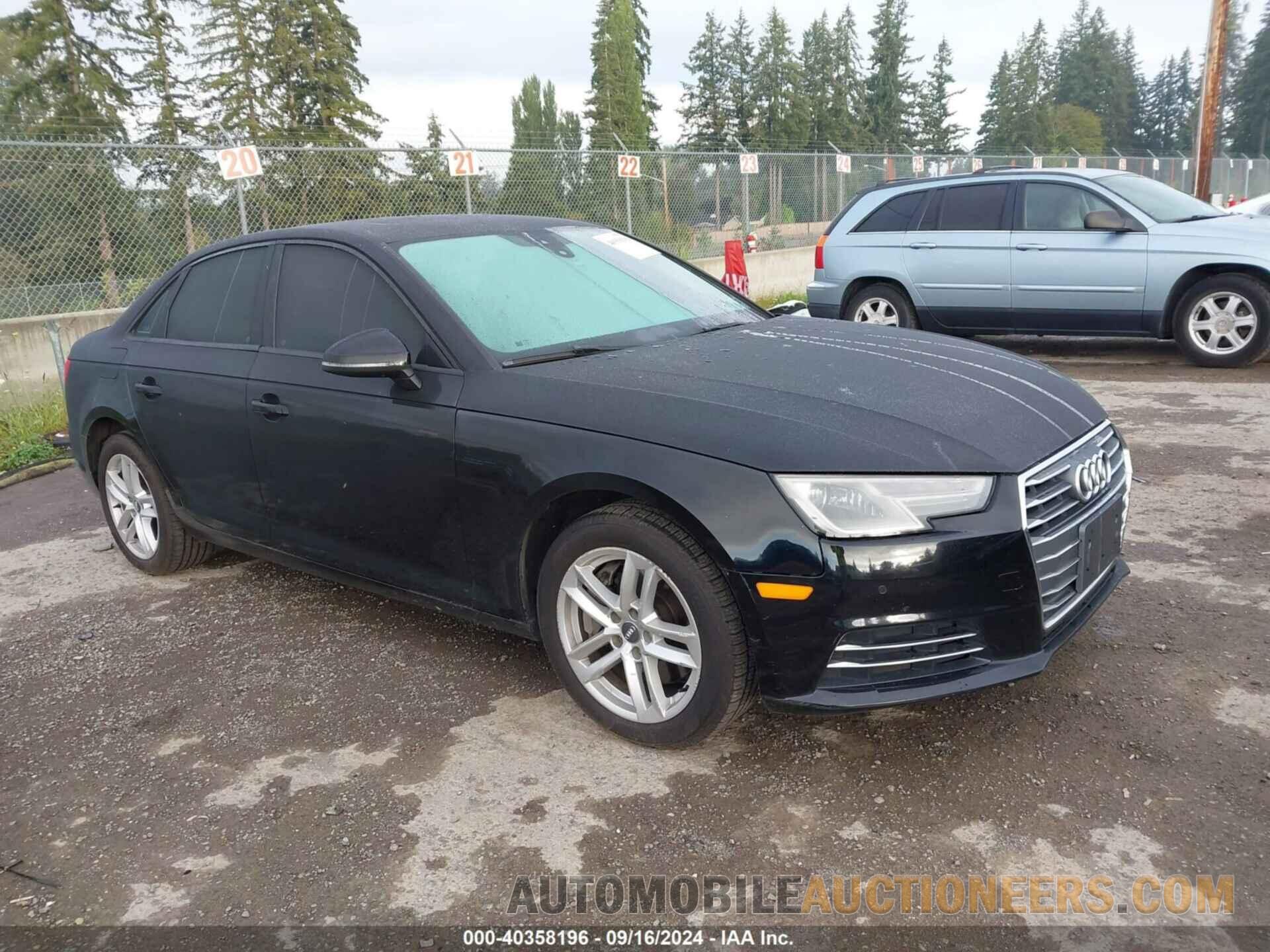 WAUGNAF41HN017997 AUDI A4 2017