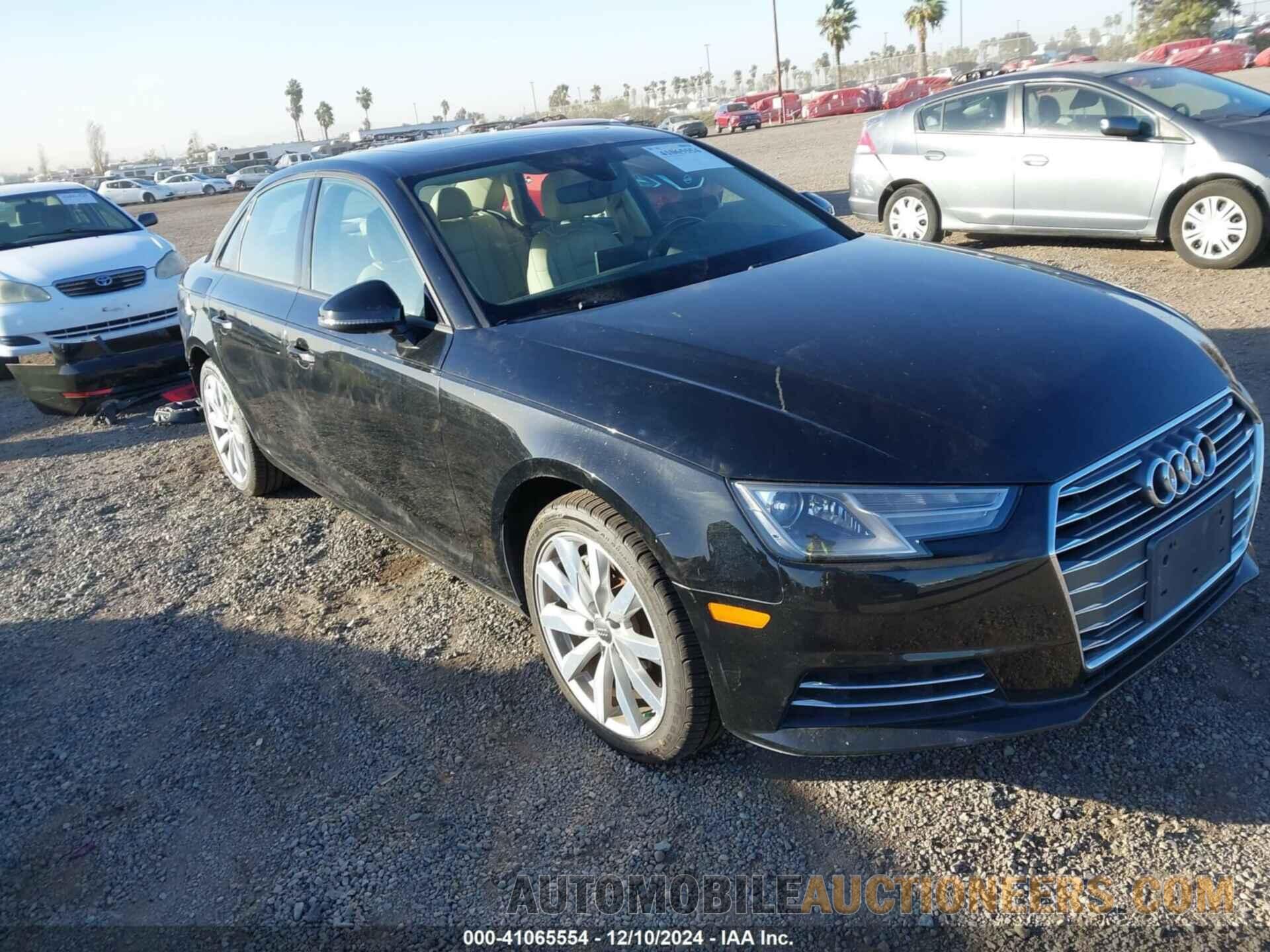 WAUGNAF41HN027381 AUDI A4 2017