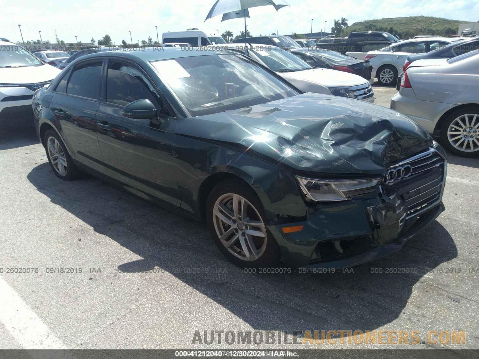 WAUGNAF41HN057268 AUDI A4 2017