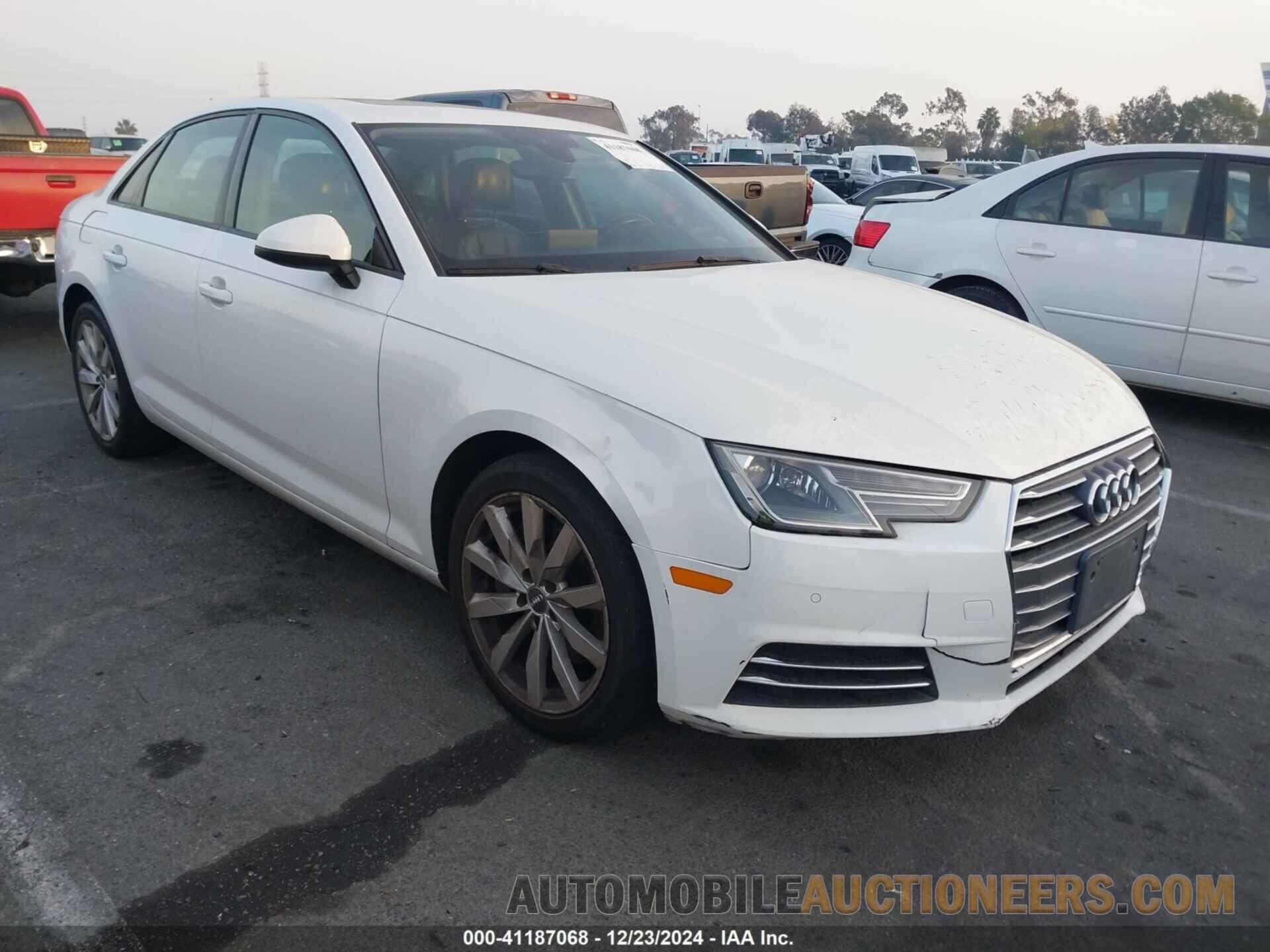 WAUGNAF42HN001064 AUDI A4 2017