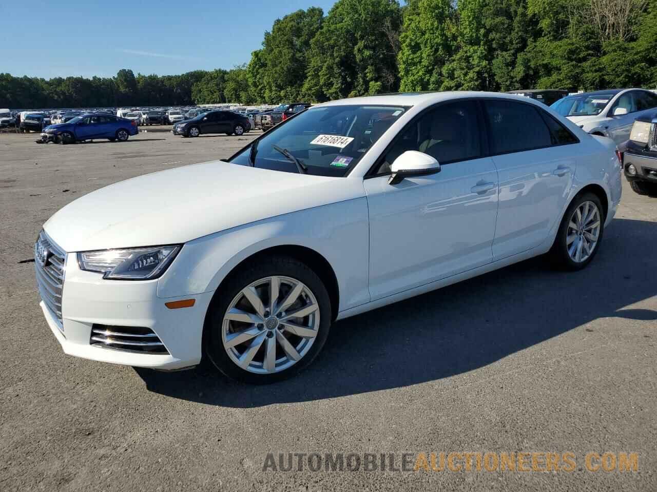 WAUGNAF42HN004613 AUDI A4 2017