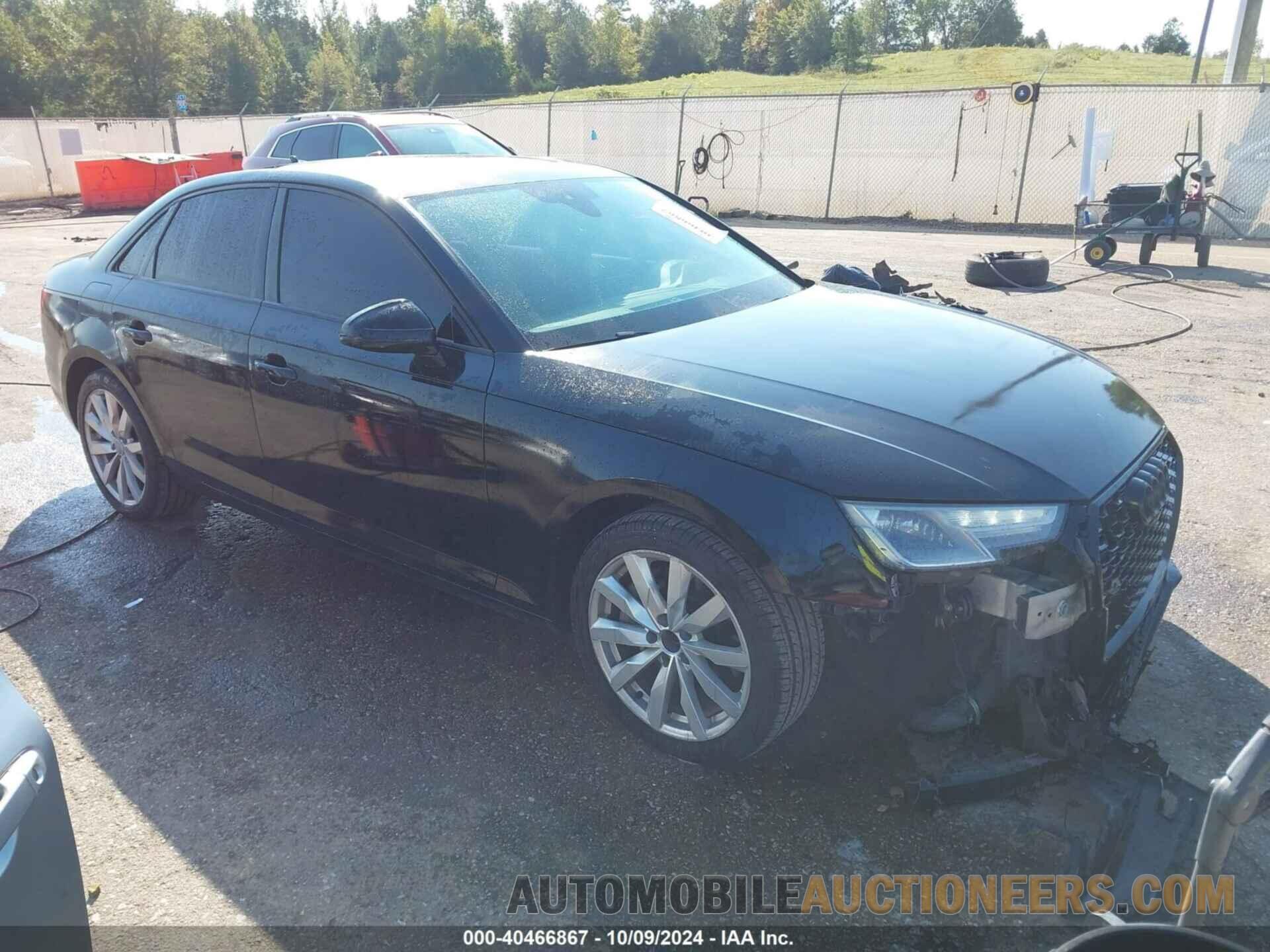 WAUGNAF42HN005020 AUDI A4 2017