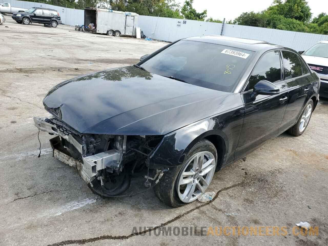 WAUGNAF42HN016096 AUDI A4 2017