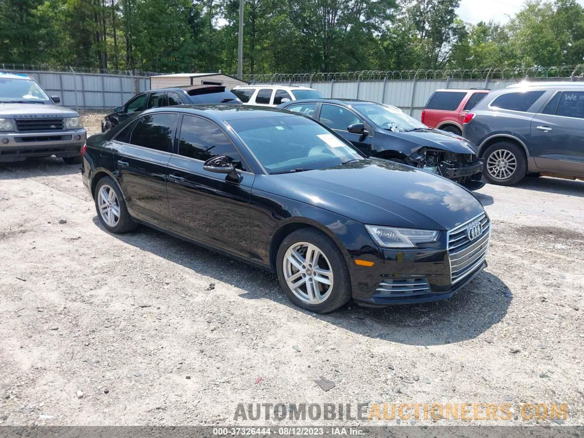 WAUGNAF42HN056484 AUDI A4 2017