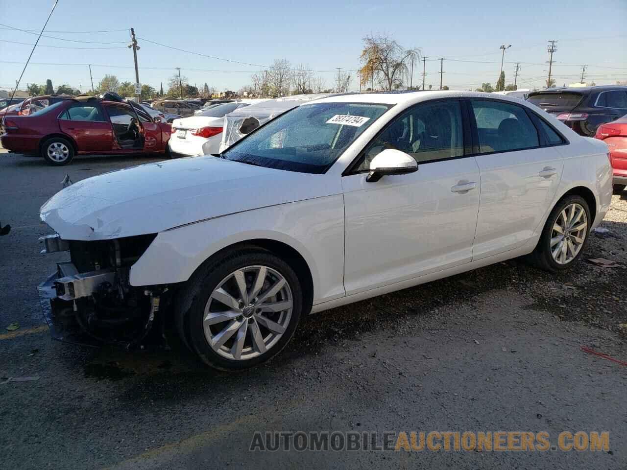 WAUGNAF43HN001140 AUDI A4 2017