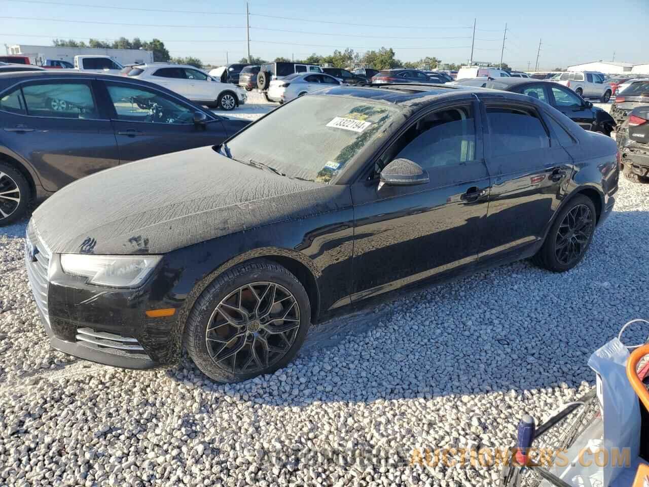 WAUGNAF43HN006791 AUDI A4 2017