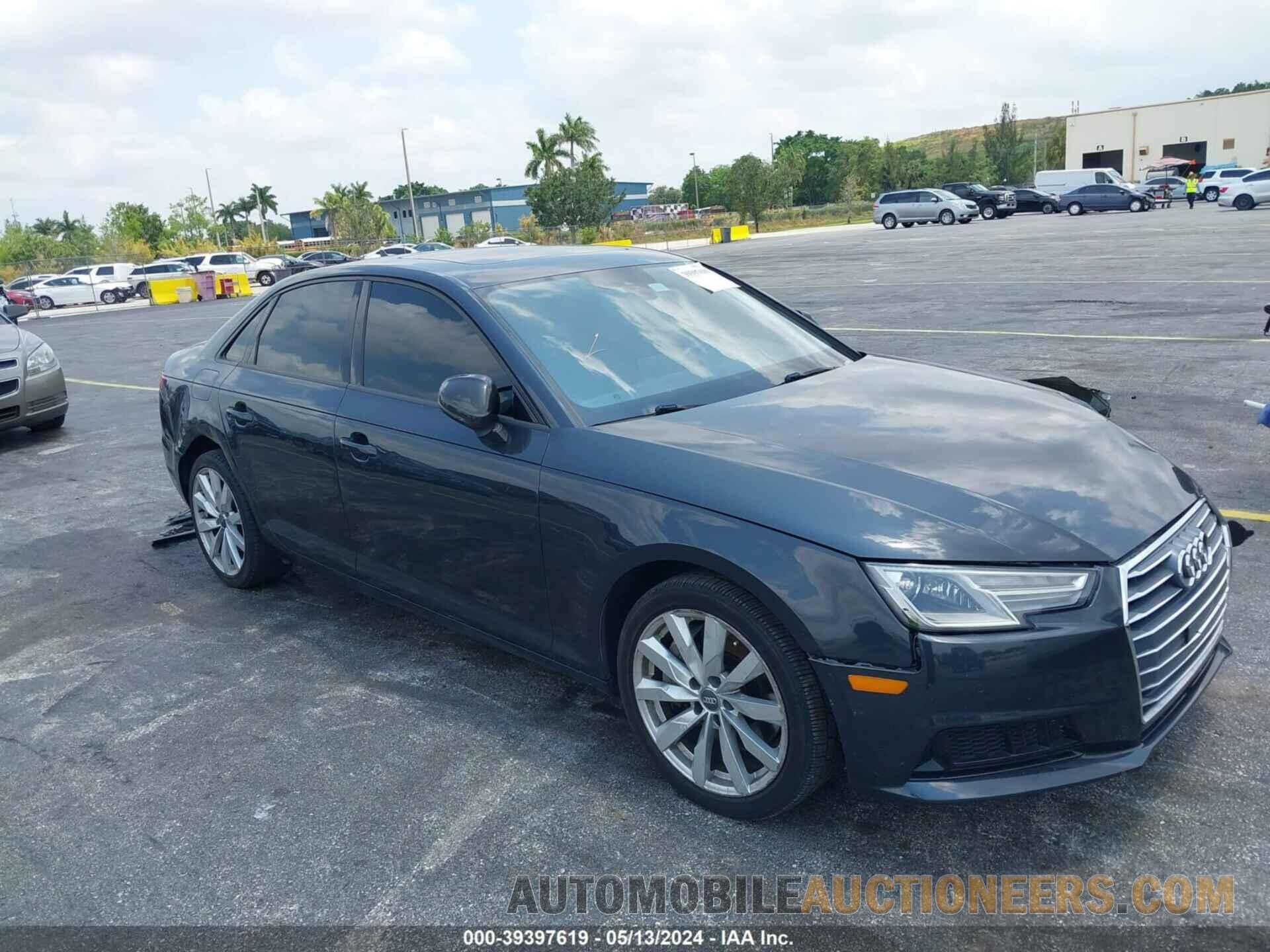 WAUGNAF43HN007049 AUDI A4 2017