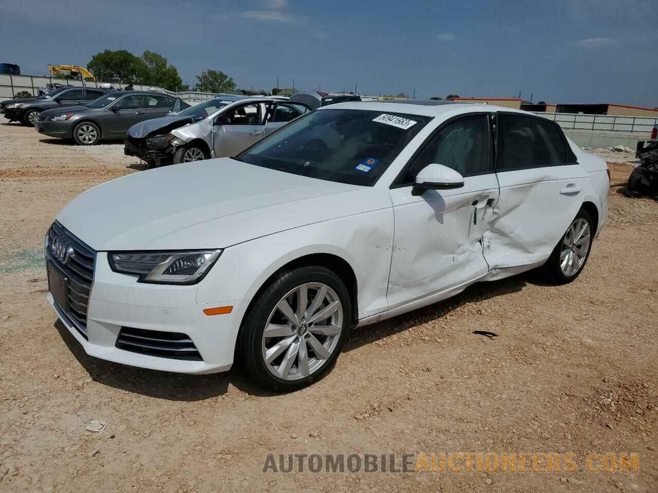 WAUGNAF43HN007259 AUDI A4 2017