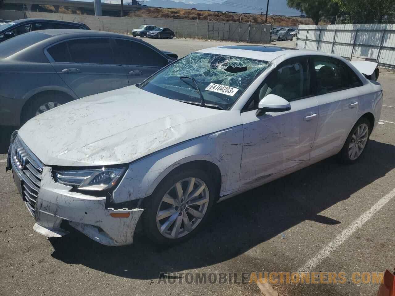 WAUGNAF43HN017354 AUDI A4 2017