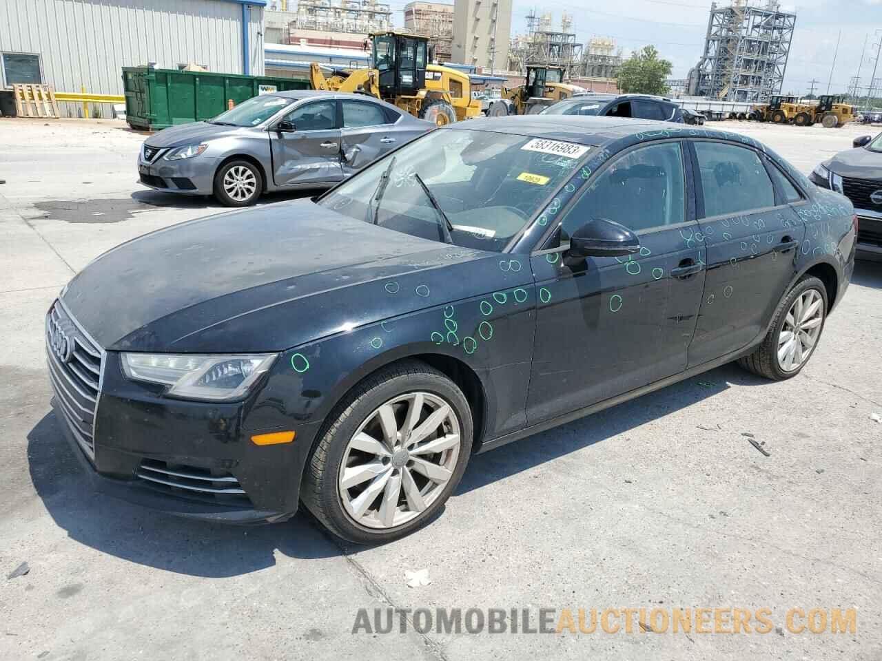 WAUGNAF43HN019265 AUDI A4 2017