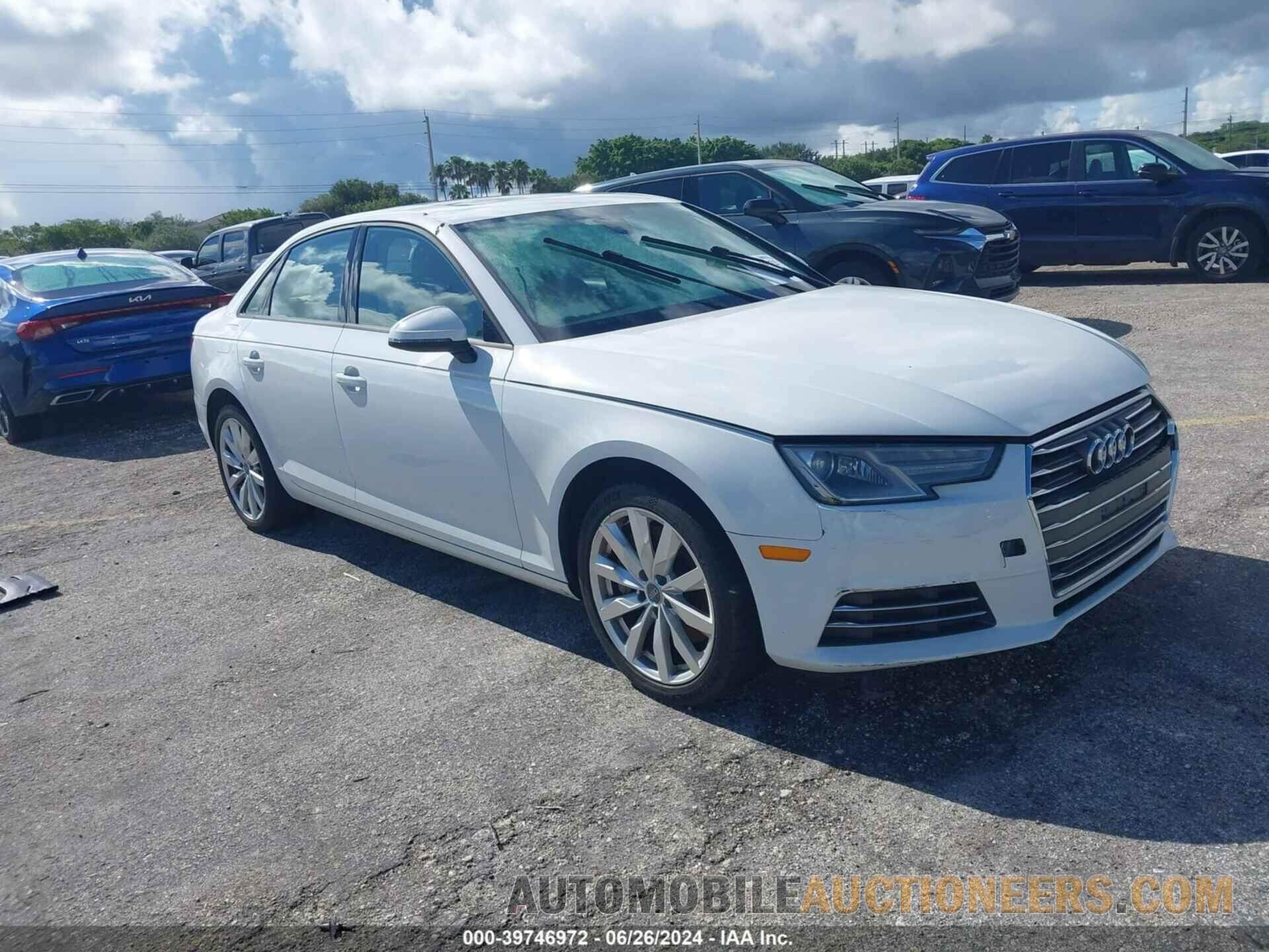 WAUGNAF43HN024482 AUDI A4 2017