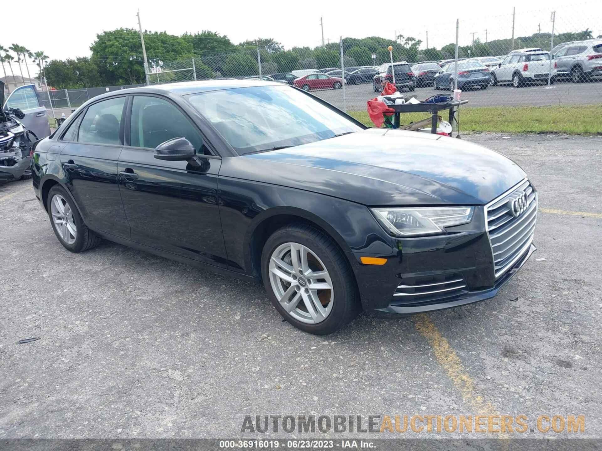 WAUGNAF43HN055232 AUDI A4 2017