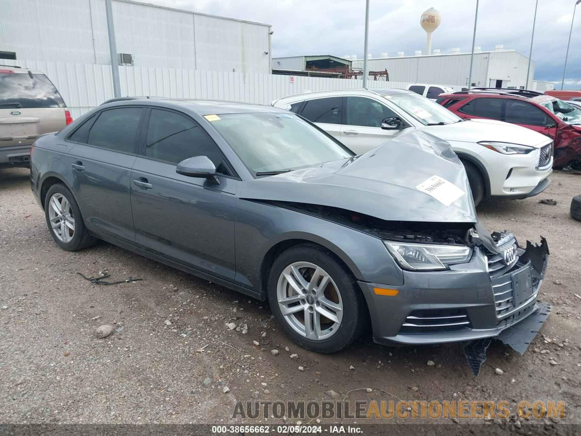 WAUGNAF43HN059328 AUDI A4 2017