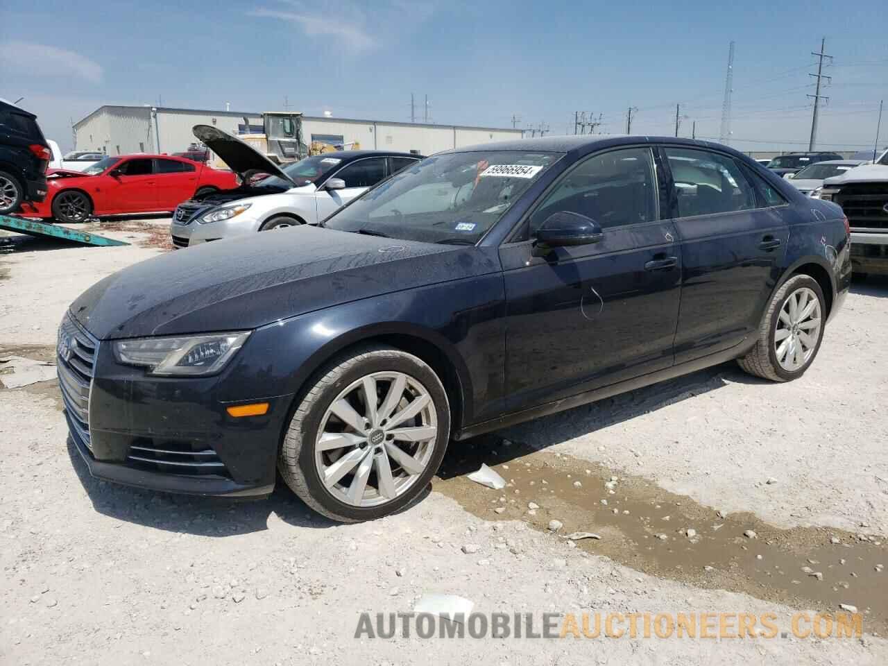 WAUGNAF44HA039757 AUDI A4 2017