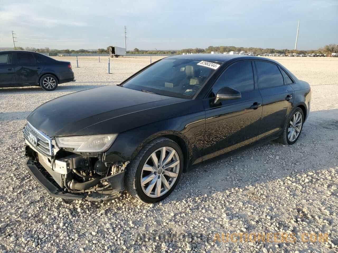 WAUGNAF44HN010980 AUDI A4 2017