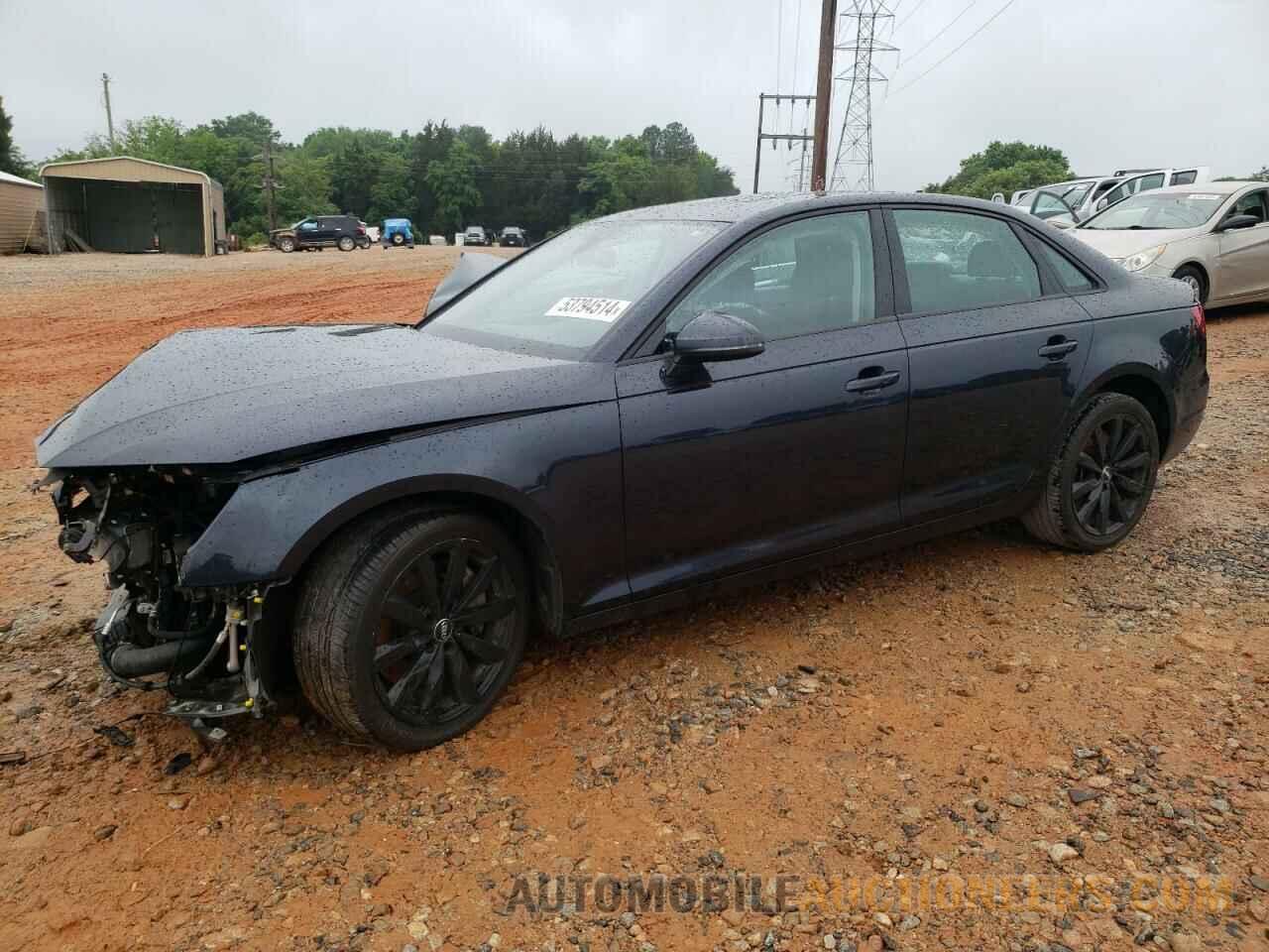 WAUGNAF44HN018660 AUDI A4 2017