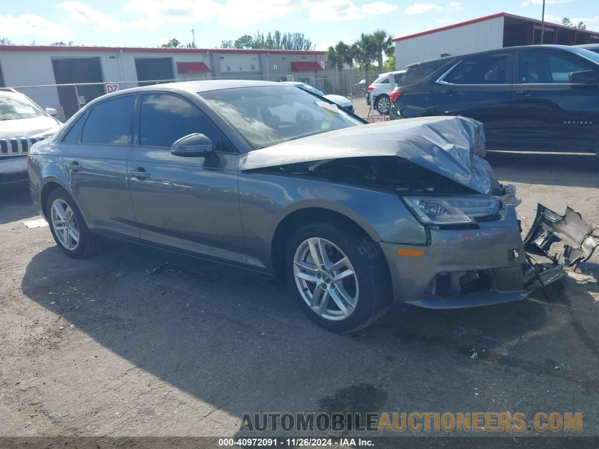 WAUGNAF44HN056518 AUDI A4 2017