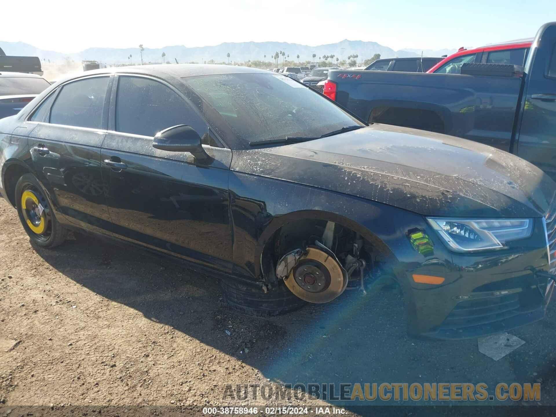 WAUGNAF44HN057412 AUDI A4 2017