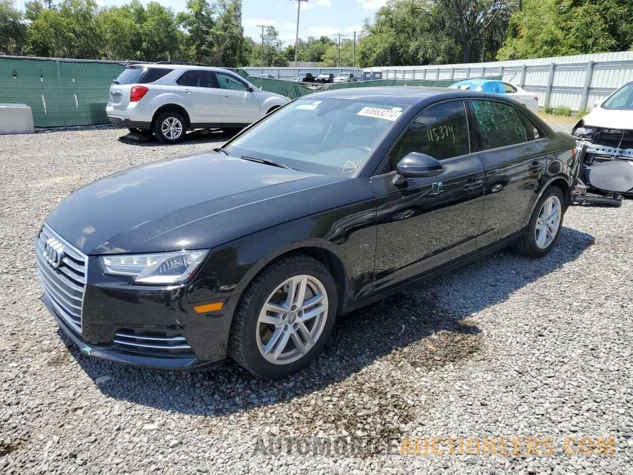 WAUGNAF44HN057510 AUDI A4 2017