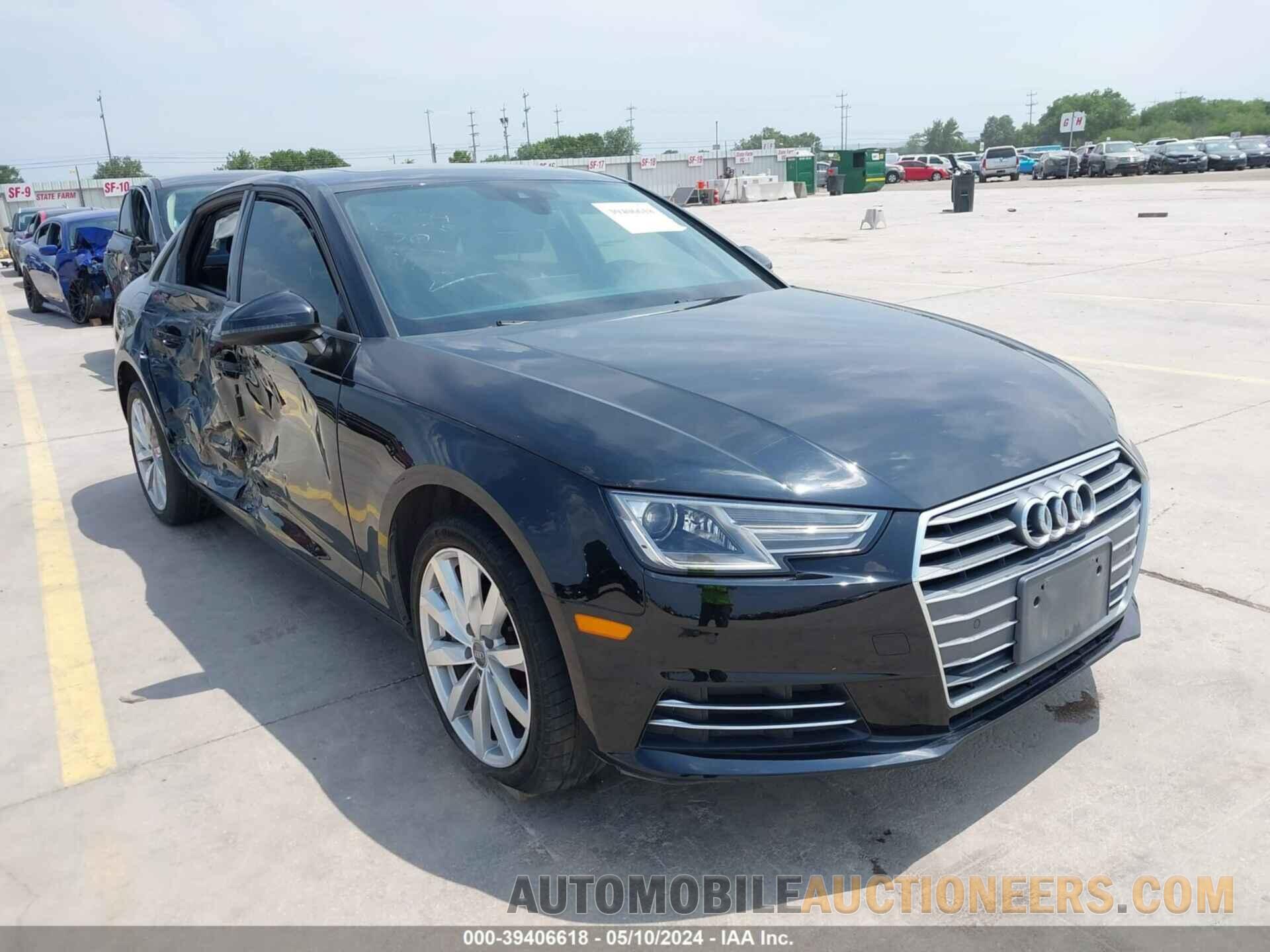 WAUGNAF45HN011782 AUDI A4 2017