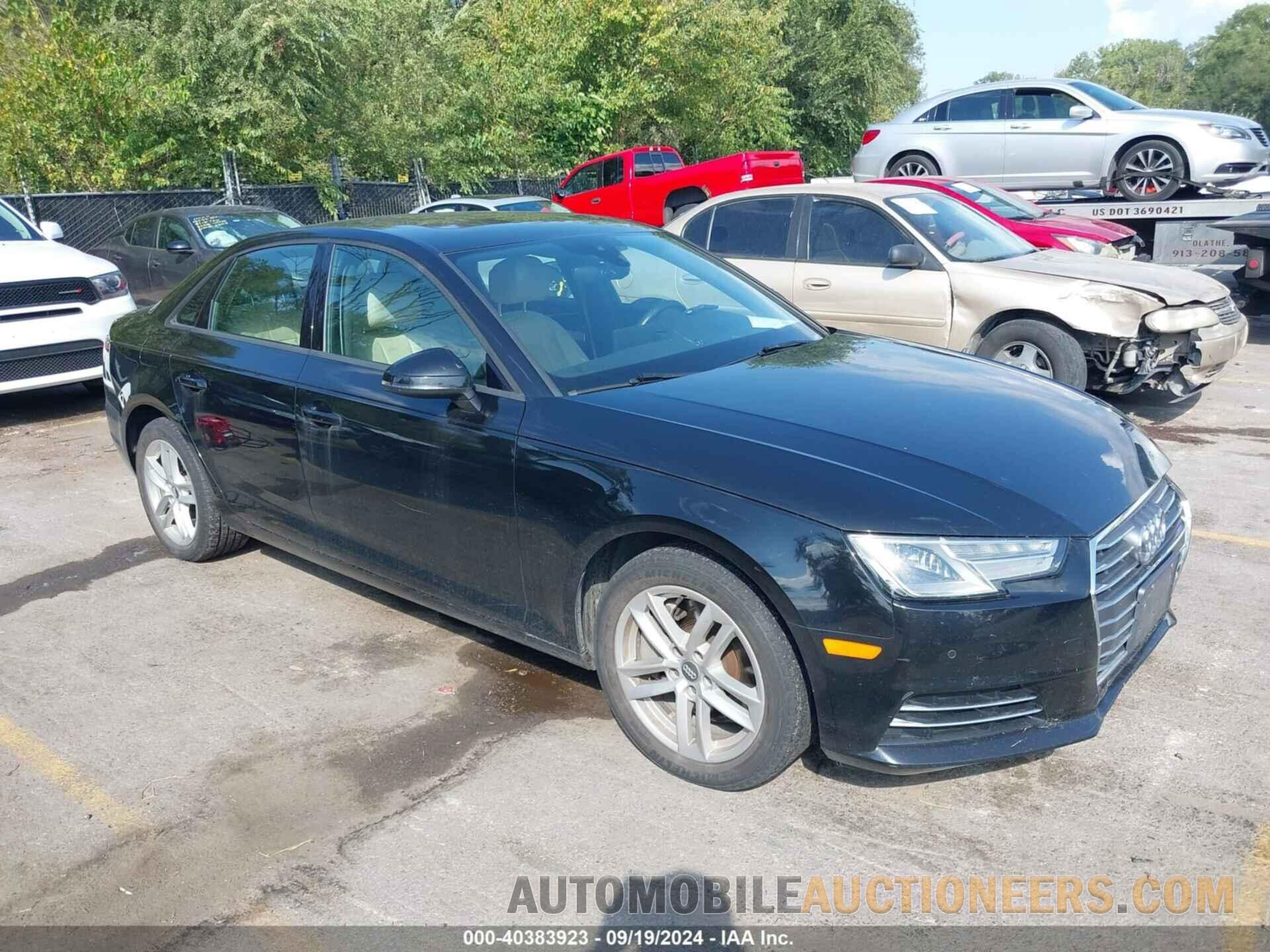 WAUGNAF45HN014181 AUDI A4 2017